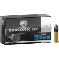 Патрон RWS Subsonic HP кал .22 LR куля LHP маса 2.6 г/40 гран