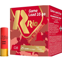 Патрон RIO Game Load C16 (без контейнера) кал. 16/70 дріб №5 (3 мм) наважка 28 г