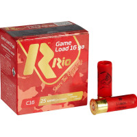 Патрон RIO Load Game C16 NEW кал. 16/70 дріб №3 (3.5 мм) наважка 28 г