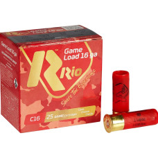 Патрон RIO Load Game C16 NEW кал. 16/70 дріб №3 (3.5 мм) наважка 28 г