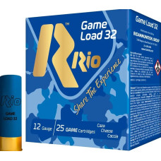 Патрон RIO Game Load-32 FW Фетровий пиж (RIO 20) (без контейнера) кал. 12/70 дріб №0000 (5 мм) наважка 32 г