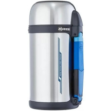 Термос ZOJIRUSHI SF-CС13ХA 1.3 л (складана ручка + ремінець) Steel
