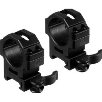 Кільця швидкознімні Leapers UTG Max Strength. d - 30 мм. Medium. Weaver/Picatinny