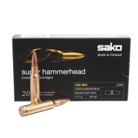 Патрон нарізний Sako Super Hammerhead SP кал.308Win 11,7гр