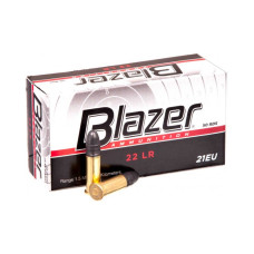 ПАТРОН НАРІЗНИЙ CCI 22LR BLAZER, ПУЛЯ LRN, 40GR (2,59 Г)