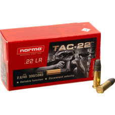 Патрон нарізний Norma 22LR Tac-22 LRN 40GR