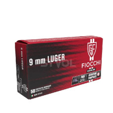 НАБОЇ НАРІЗНІ FIOCCHI 9Х19 LUGER FMJ 115GR (7.45 Г)