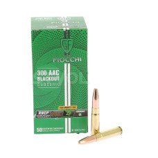 Патрон нарізний Fiocchi 300AAC Blackout Subsonic, 200 GR (12,96 г), RNCP