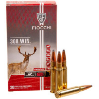 Патрон нарізний Fiocchi .308 Win, SP, 180 GR (11,7 г)
