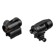 Комплект Sig Optics колiматор ROMEO-MSR Gen II 2 MOA і магніфер JULIET3-MICRO 3X22MM