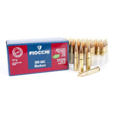 Патрон мисливський Fiocchi 300 ACC BLK L.E. FMC 147gr