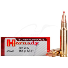 Патрон Hornady SPF 308 Win (7.62/51) куля SST 165 гран (10.69г.)