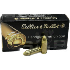 Патрон Sellier &Bellot FMJ 9мм (9*19) 124 gr (8.0г) 50 шт/кор/1000шт